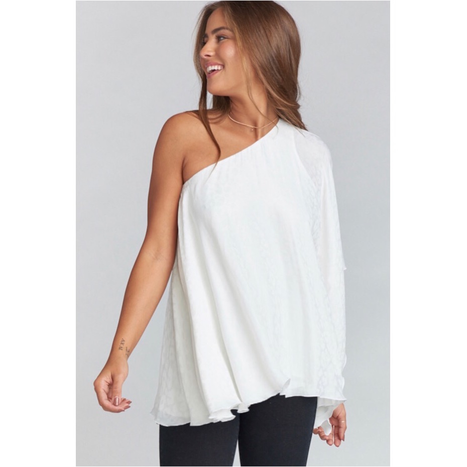 Show Me Your Mumu Sonia One Shoulder Top